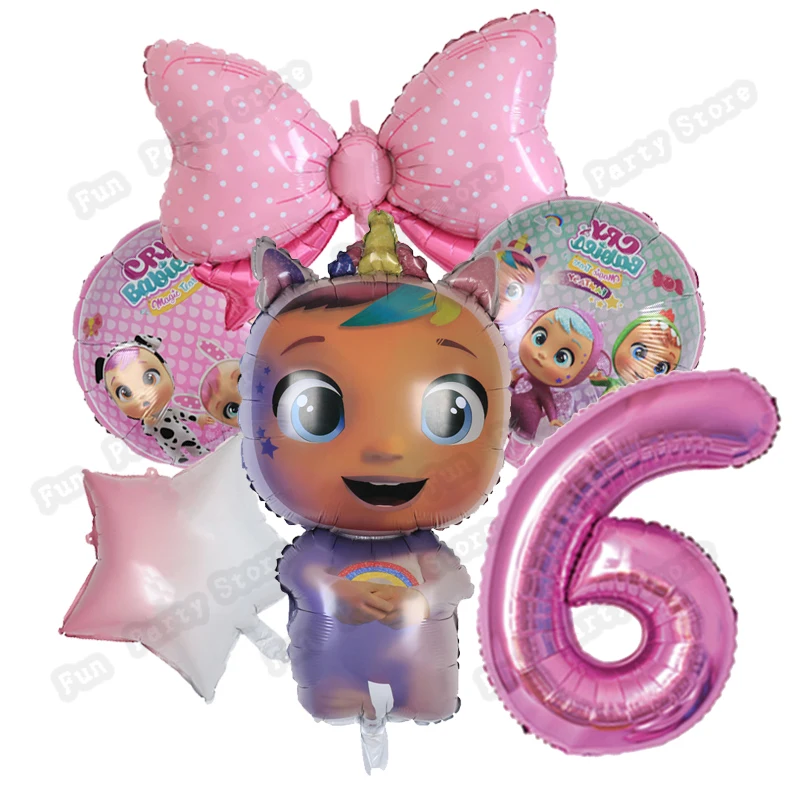 1 комплект детский праздничный розовый шар для девочек |