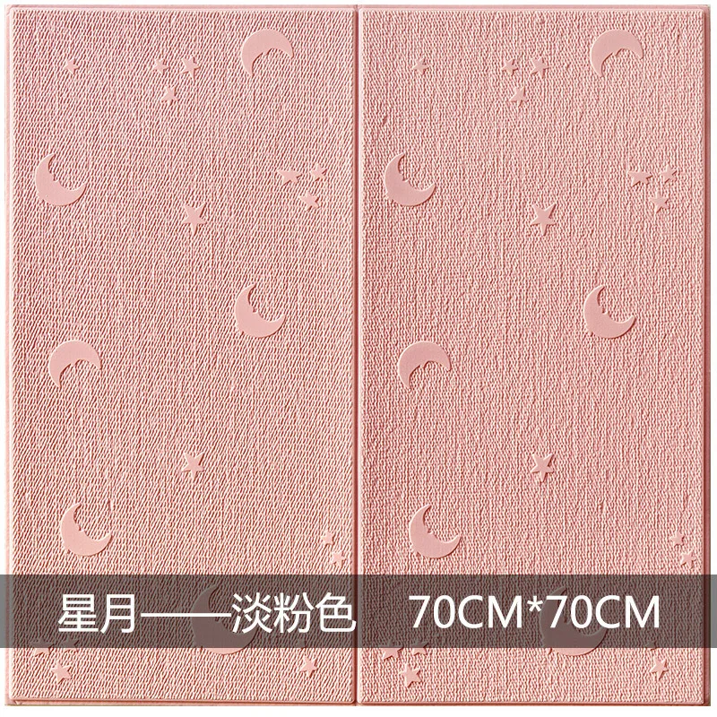 70*70 3D Наклейка на стену самоклеящиеся обои «сделай сам» гостиная TV безопасность для детей спальня теплый дом водонепроницаемые декоративные наклейки на стену