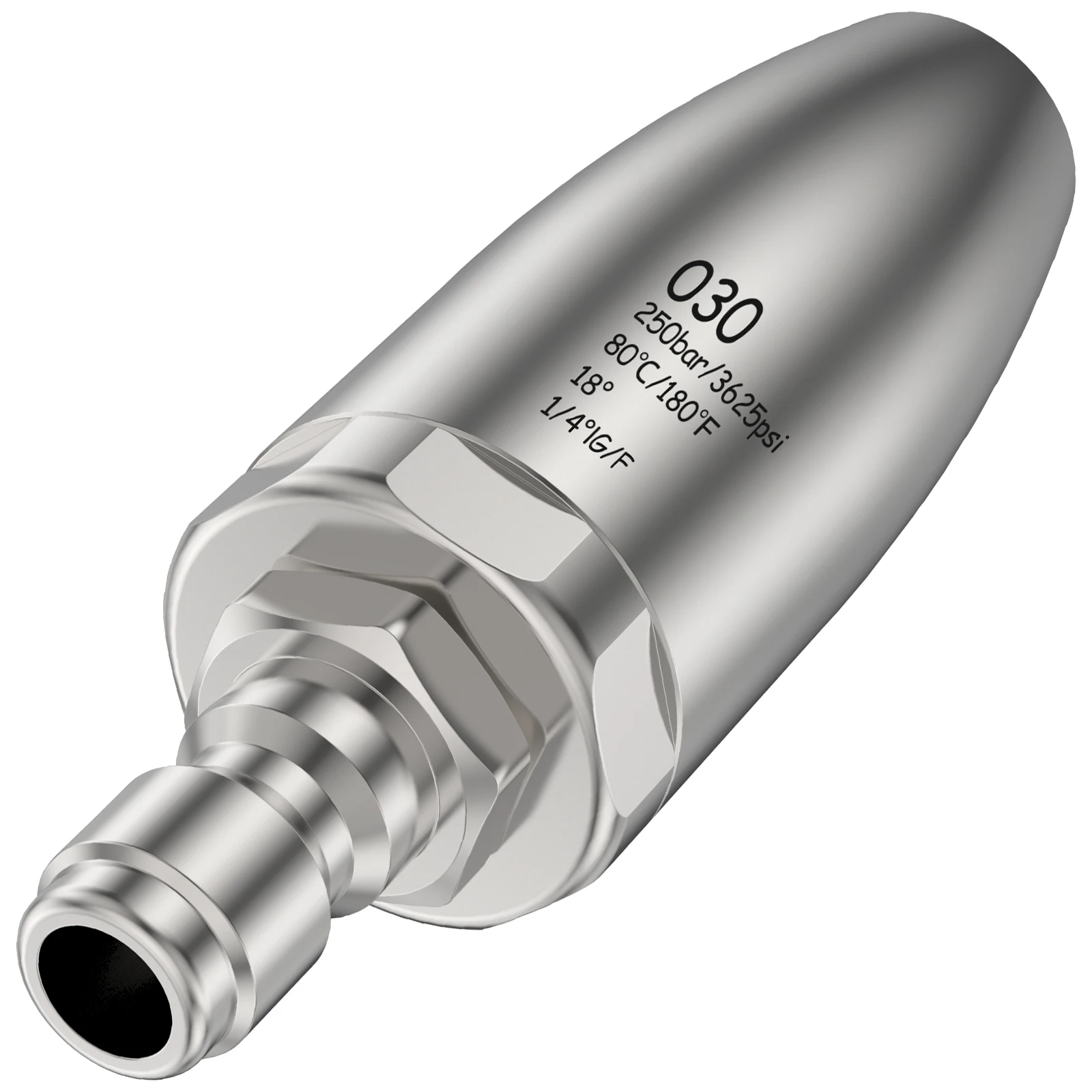 

Вращающаяся Форсунка для мойки высокого давления, турбофорсунка для мойки высокого давления 3625psi, 1/4 дюйма, аксессуары дл...