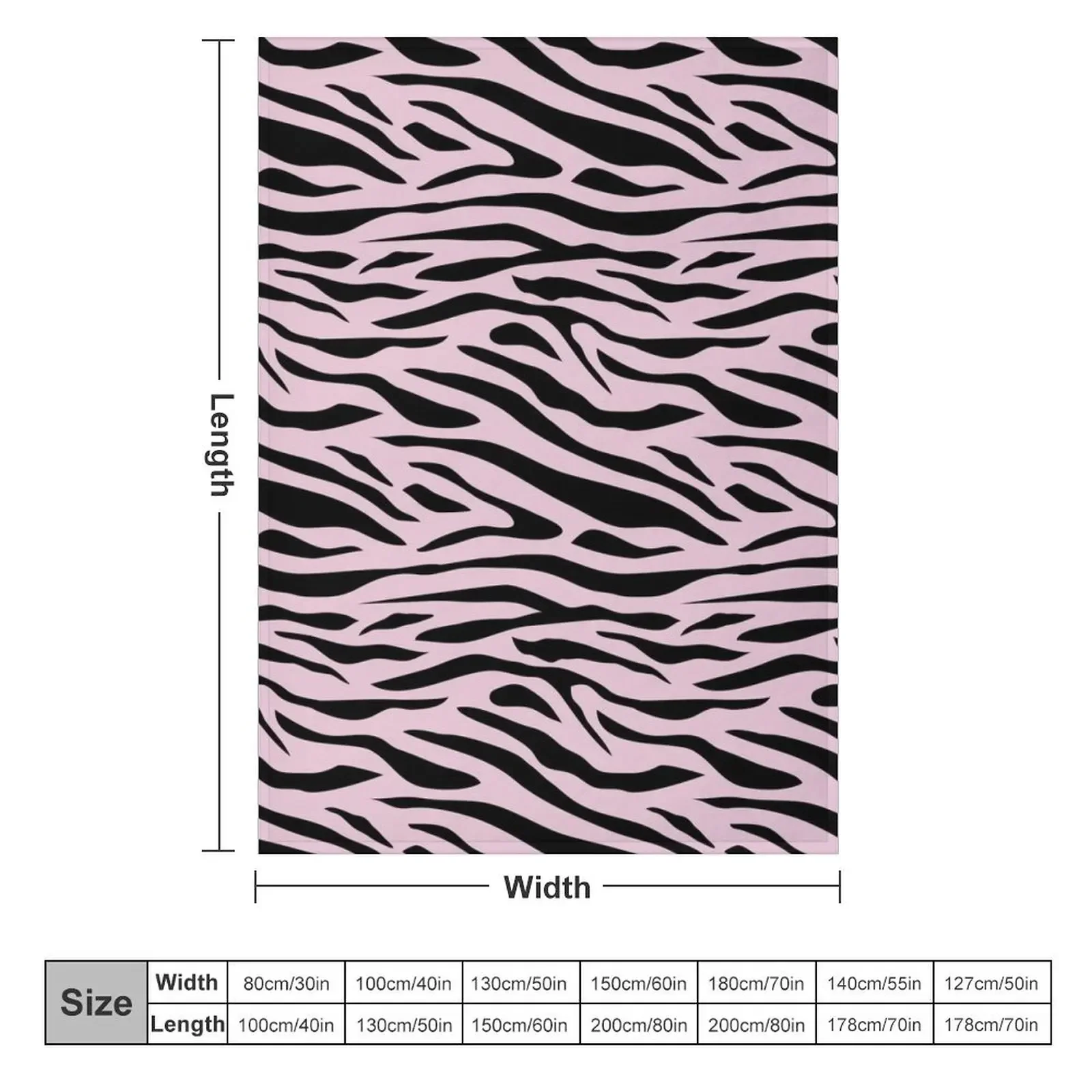 Плед с узором в виде клубники и зебры-розовое Полосатое одеяло клетку для кровати