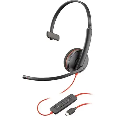 

Poly Blackwire 3210 USB-C Cable BLK гарнитура WW