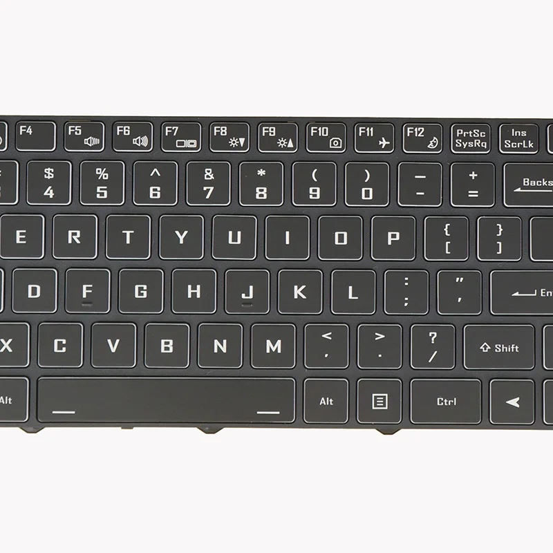 Клавиатура с RGB-подсветкой для Clevo N960SC N960SDS N960SF1 N960TD N960TF NH50AC NH50ADS NH50AF1 NH50DB NH50DC NH50DCQ