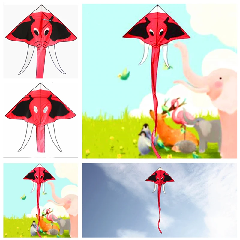 Бесплатная доставка 3 м детские воздушные змеи летающий слон воздушный змей