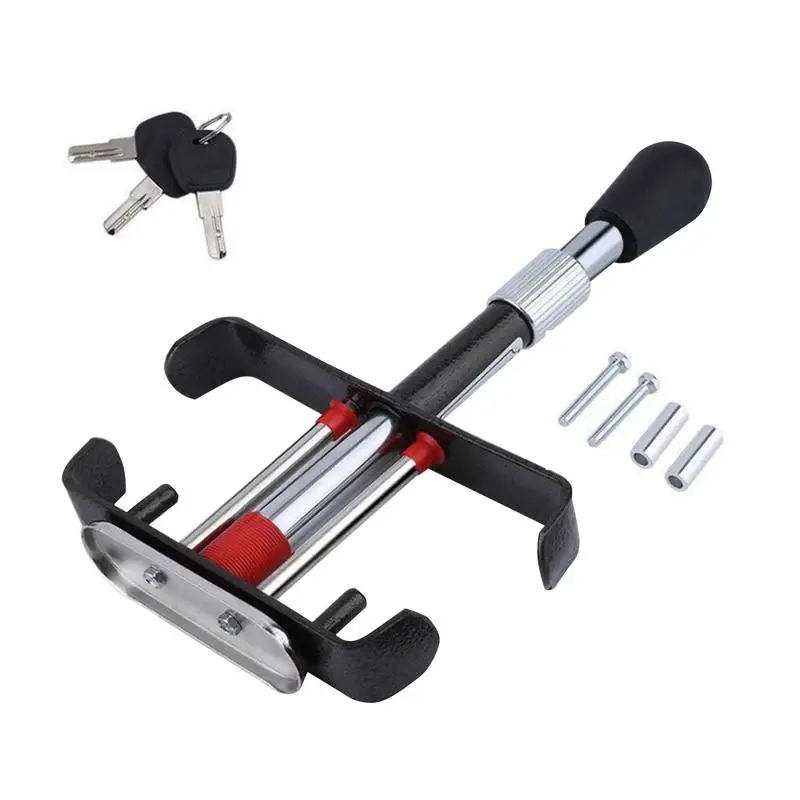 Blokada hamulca zabezpieczająca przed kradzieżą Automatyczna blokada pedału ze stali nierdzewnej pojazdu o dużej wytrzymałości Wysuwana