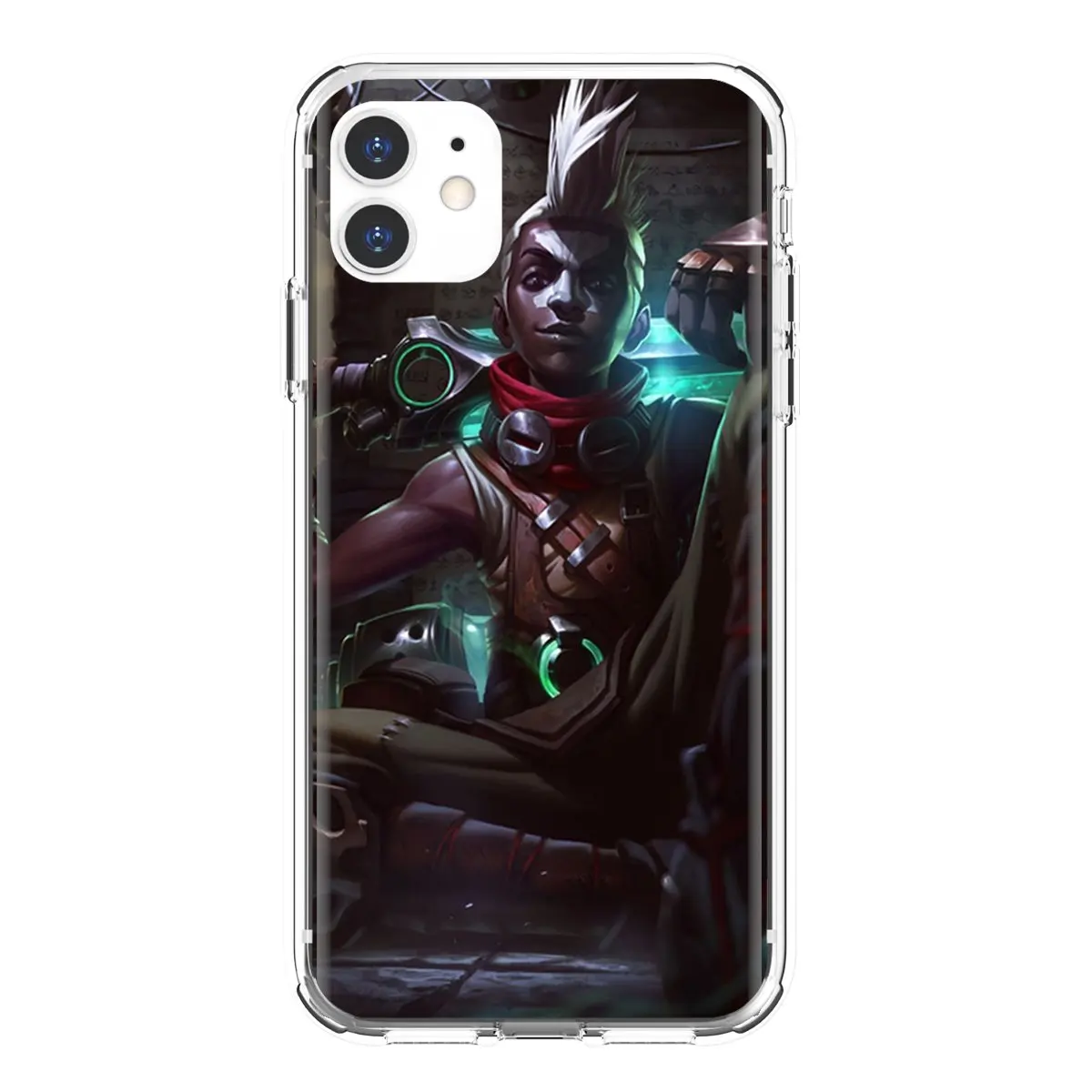 Прозрачный чехол из ТПУ для Samsung Galaxy Note 10 20 A3 A5 A6 A7 A8 A9 J7 J6 J4 Plus 2016 2018 2017 League-of-Legends-EKKO |