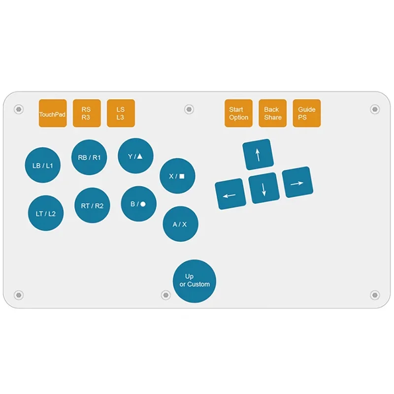 Игровой контроллер RGB для правой/левой руки консоль обратного направления