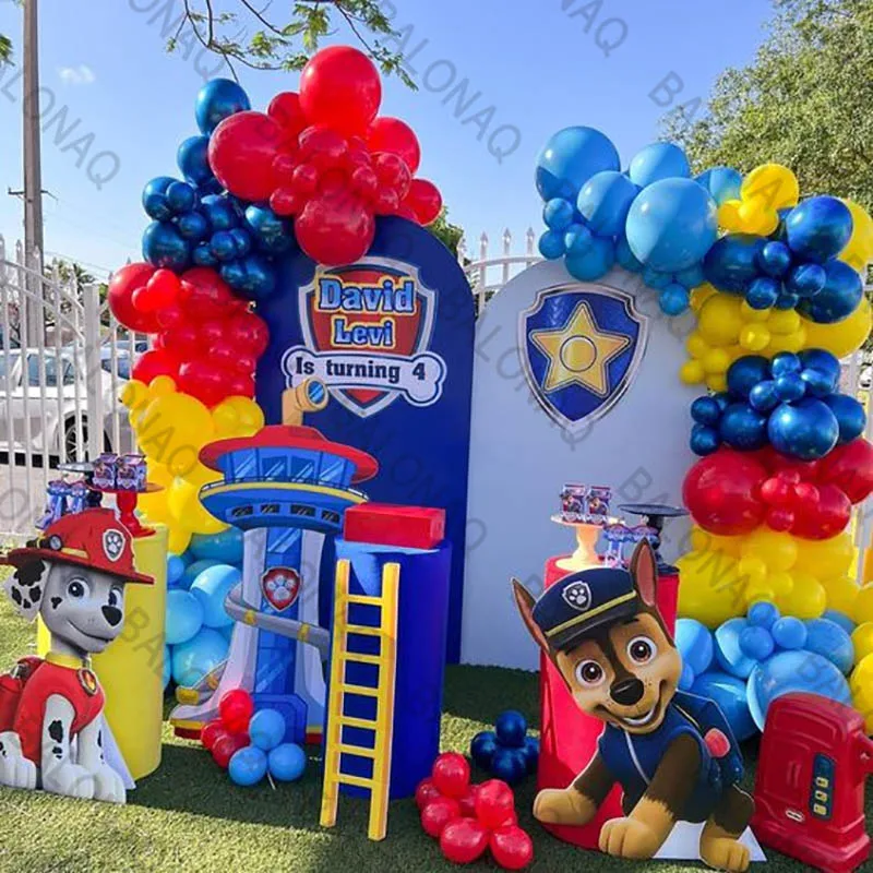 1 комплект латексный воздушный шар в виде собачьего патруля