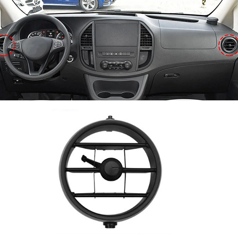 Car Front Air Conditioning Outlet Panel For Mercedes-Benz V Class Vito W447 W448 2016-2019 A/C Grille