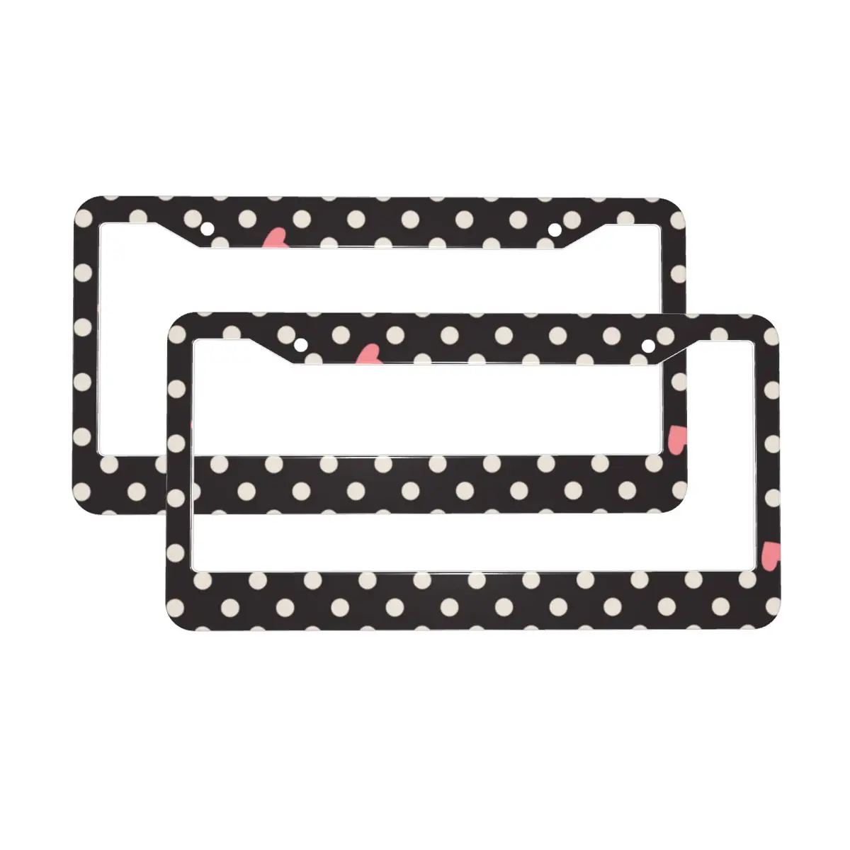 

Universal Aluminum Alloy US Car License Plate Frame Cover Auto Accessory Waterproof Number Plate Holder Car plate frame