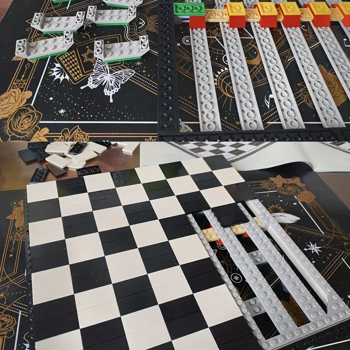 Детские пластиковые конструкторы 876 шт.