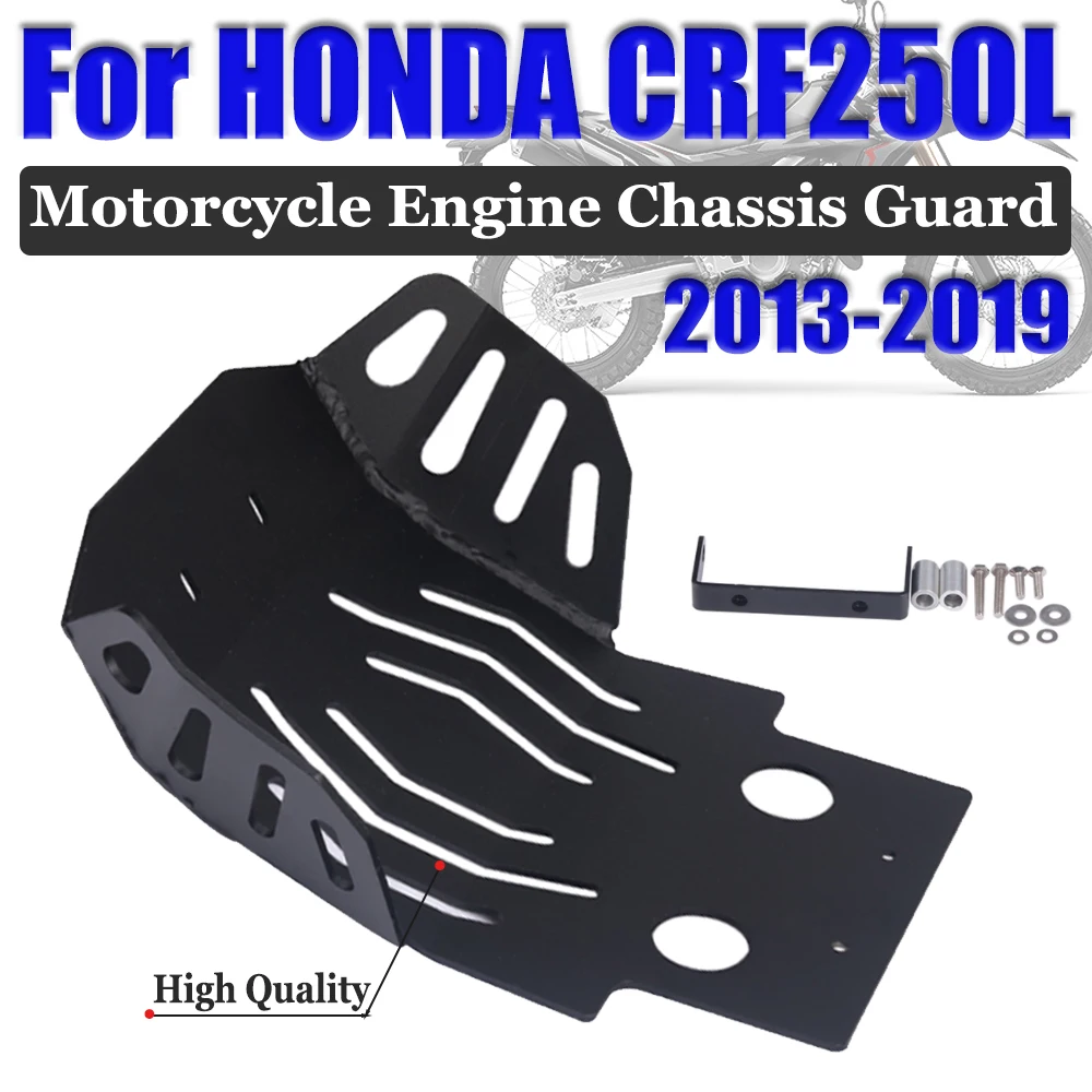 Motorcycle Accessories Engine Cover Chassis Under Guard Skid Plate Protection For HONDA CRF 250L CRF250L CRF250 L 250L 2013-2019