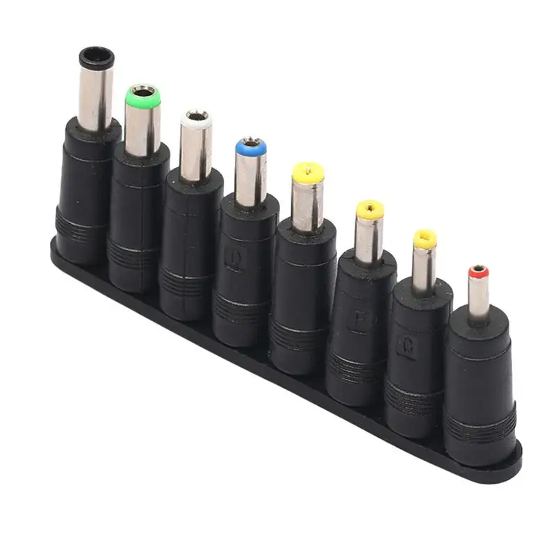

8Pcs/Set DC Multi Types To 5.5*2.1mm Power Plug Converter Adapter For Laptop DC Power Jack Female Plug Adapter Connectors Laptop