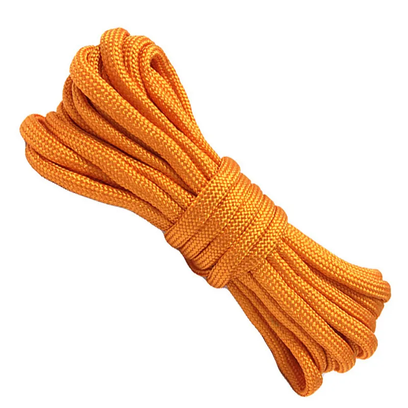 3m Paracord 550 Climbing Rope Portable 4mm Non-slip Downhill Rope for Survival Parachute Cord Lanyard Camping Hiking Clothesline