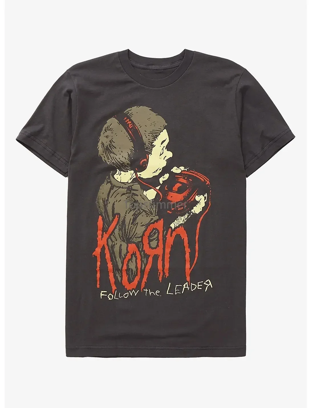 Футболка Korn Follow The Leader Walkman черная Hi-Res