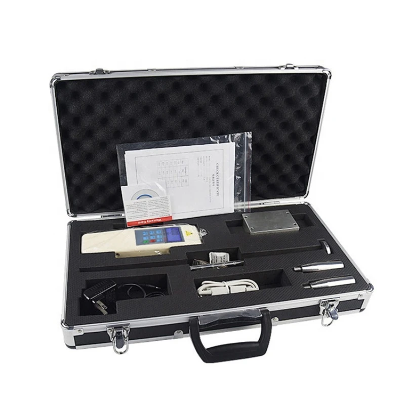 

Portable digital soil hardness tester with large LCD screen