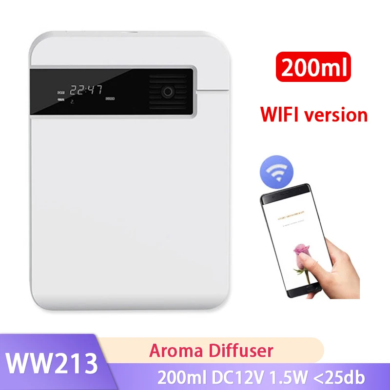 Home Aroma Diffuser Machine Fragrant Device 200ml Essential Oil Scent Diffuser WIFI Control Electric Air Freshener For Hotels