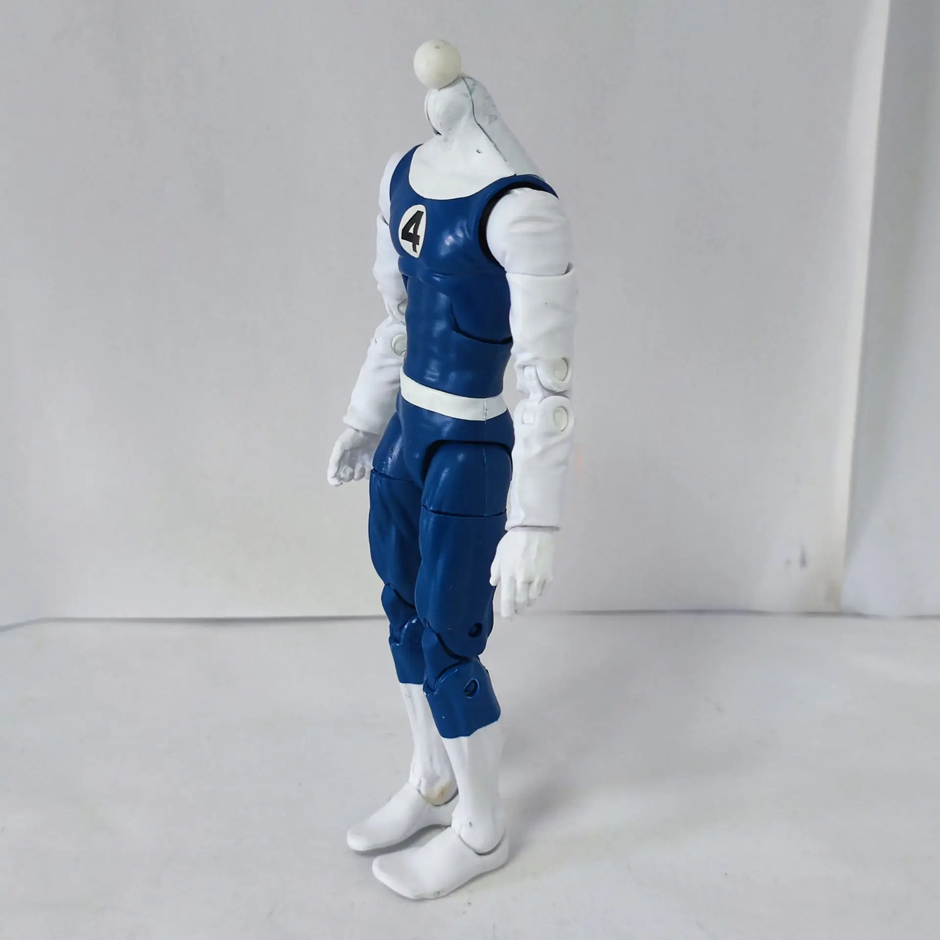 Фото Marvel Legends Fantastic Four F4 Мистер Фантастик без головы, 6-дюймовая фигурка без упаковки №3