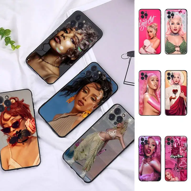 

Doja Cat Phone Case for iPhone 11 12 13 Mini Pro Max 8 7 6 6S Plus X 5 SE 2020 XR XS Funda Case