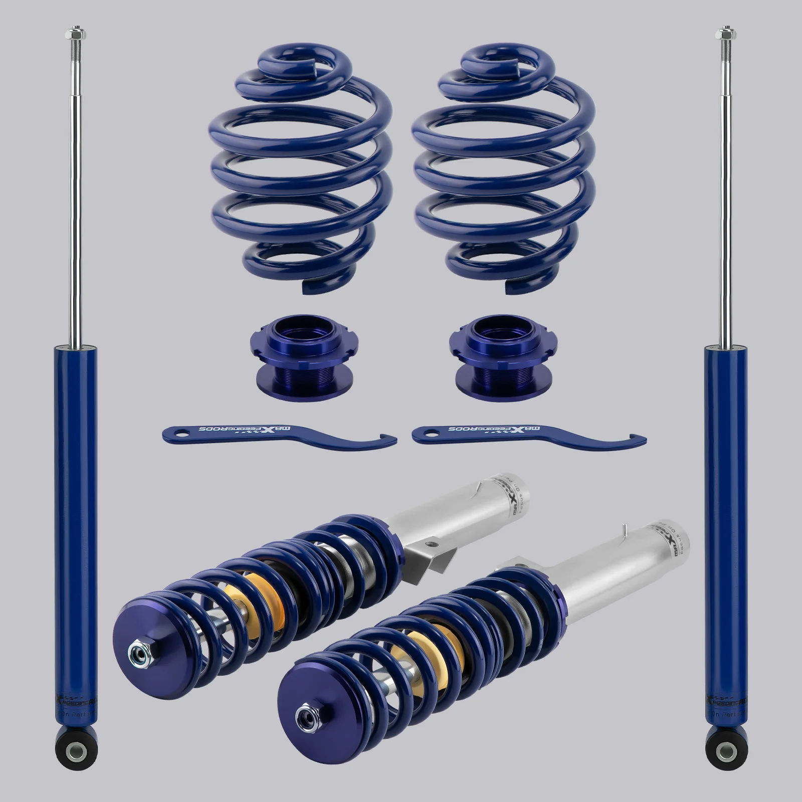 

Coilover For BMW E46 Saloon 320i 325i 328i 330i 318d 320d 330d Height Adjustable Spring Coilovers Shock Strut Shock Absorbers
