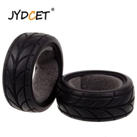 jydcet 2pcs tyre tires 82828 spare parts for hsp scale rc 116 model car 94282