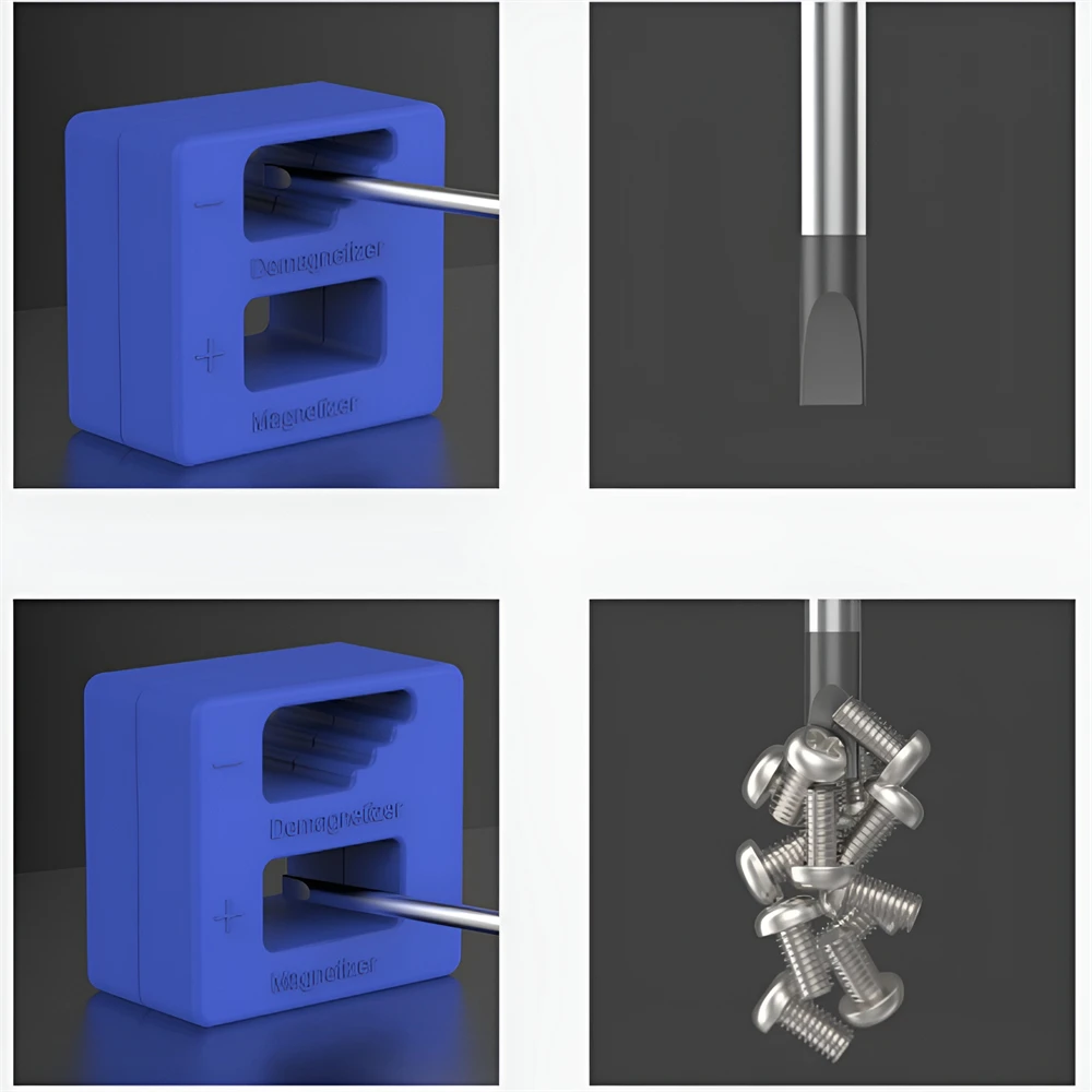 Высококачественная Магнитная Отвертка Синий Немагнитный Инструмент Для