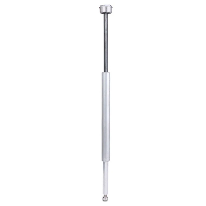 Bike Fork Oil Pump Aluminum Alloy Bike Front Fork Oil Pump Repair Tool For Mountain Bike Handle Fork Oil Pump Replacement Silver