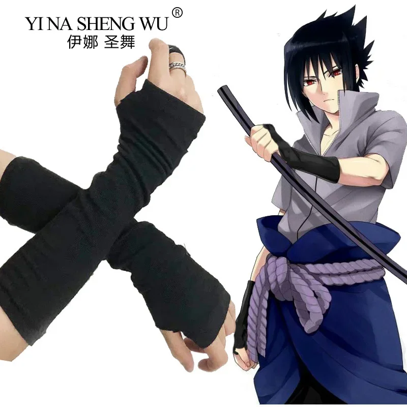 Аниме перчатки косплей Darkly Nin ja варежки нарукавник мужские и женские модные