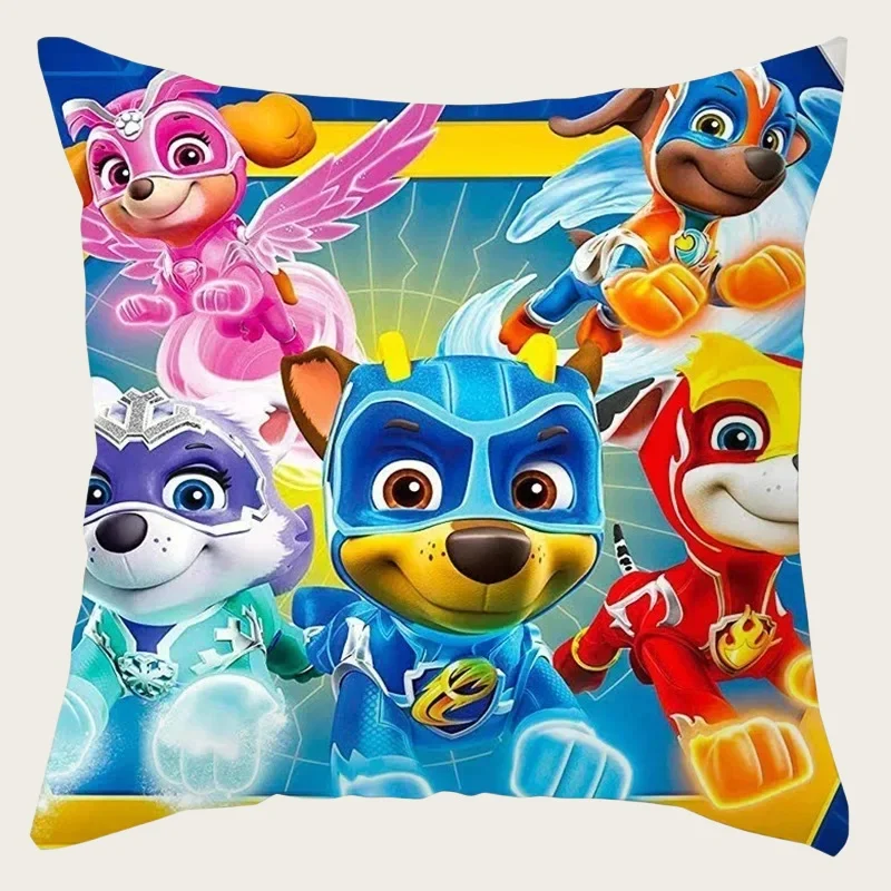 Фото Hot New Paw Patrol CushionPillowcase Solid Color Pillow Case Decor Sofa Throw Pillows Room Pillow Cover Decorative Party Gifts №5