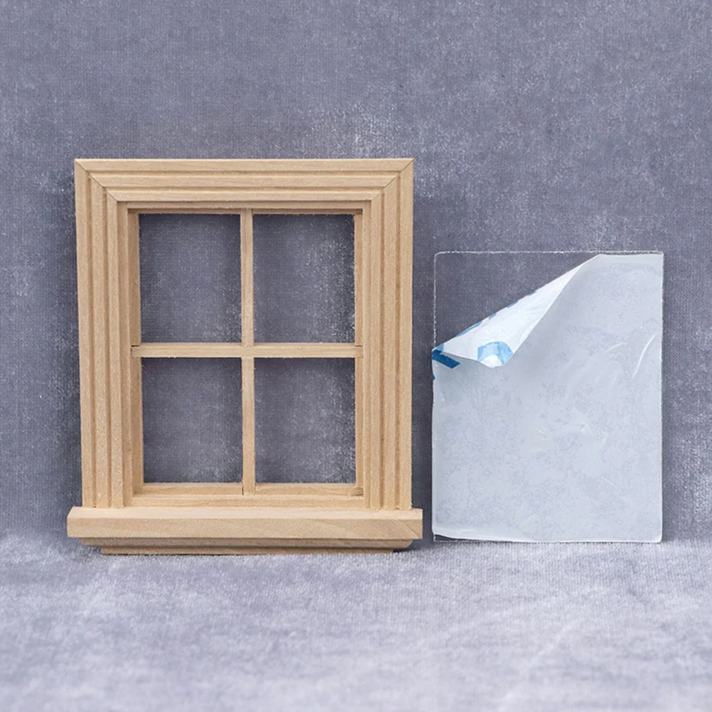 Кукольный домик сделай сам жалюзи простые четырехпастные оконные украшение