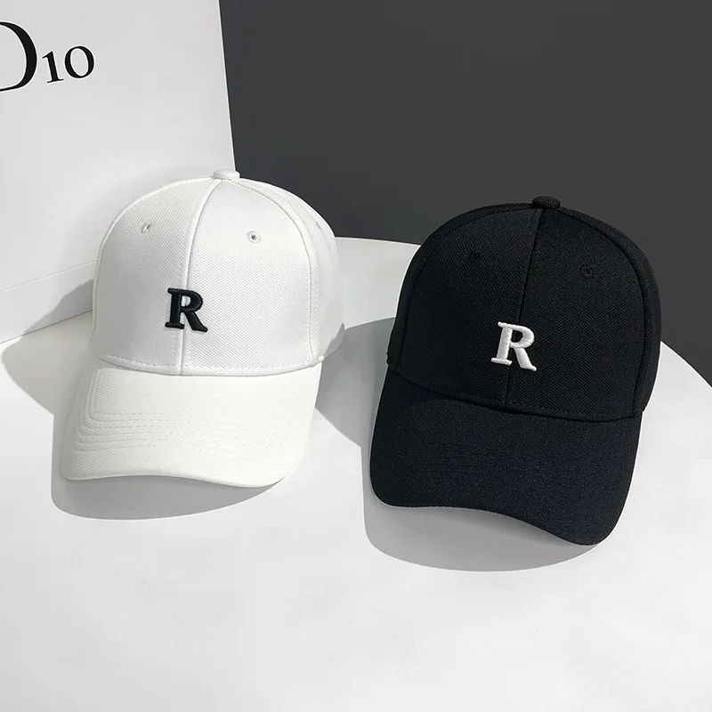 

Summer Baseball Cap for Women Caps Brand Designer R Embroidered SunHats Gorras de béisbol Kpop Visors Hip Hop Hat Dropshipping