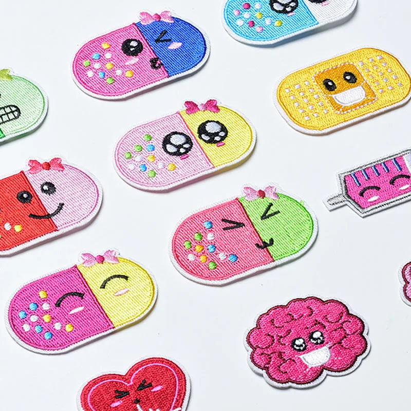 

Симпатичные шприцы, нашивки, вышивка, аппликация, глажка, швейные принадлежности, декоративная женская розовая