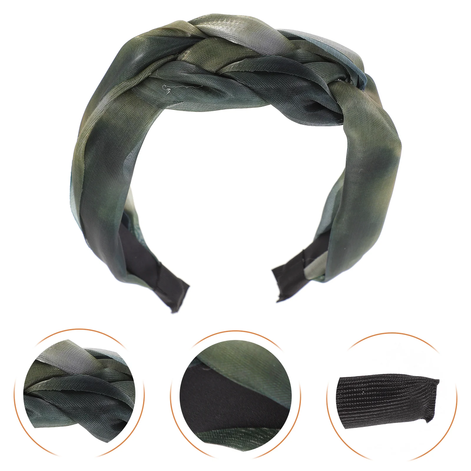 

Wide Headband Cloth Plastic Headband Women Hairband Women Girls Hair Hair Hoop Heawear Headdress 20cm