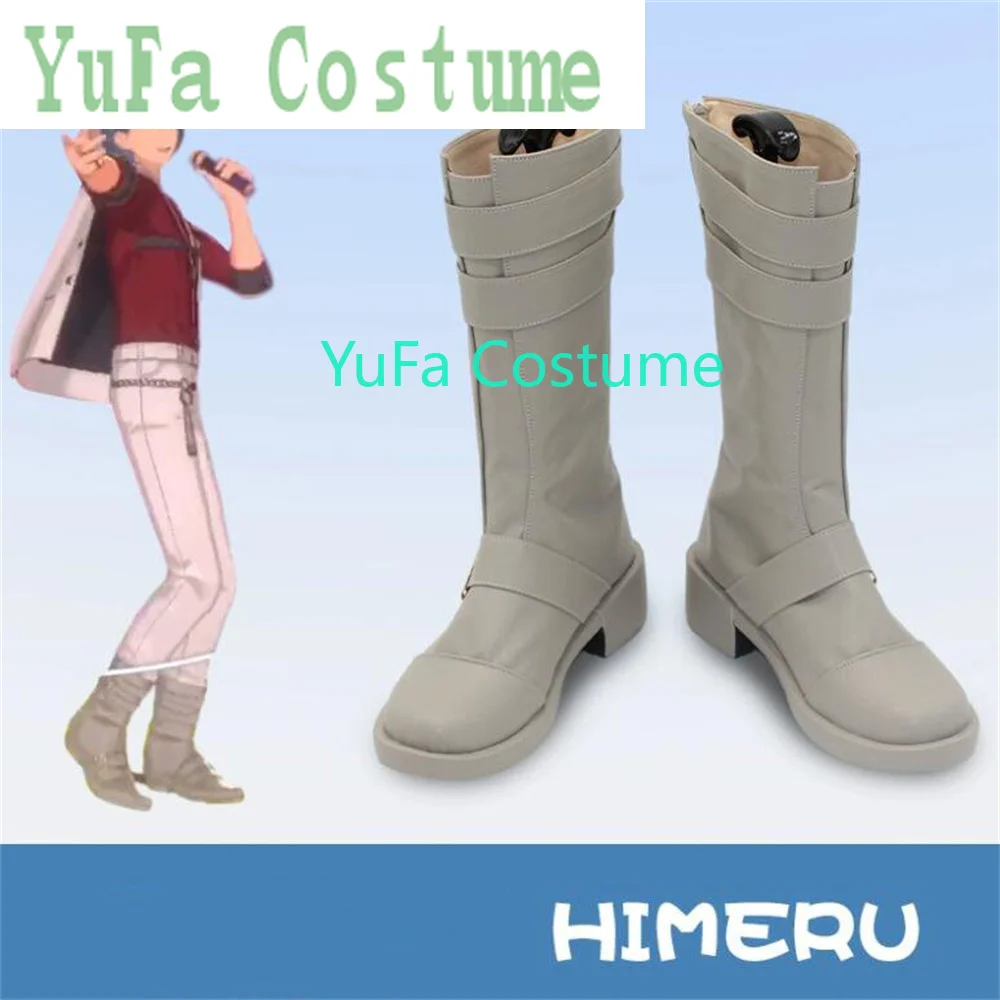 Merumeru HiMERU Ensemble Stars Обувь для косплея Сапоги Игра Аниме Хэллоуин Рождество YuFa