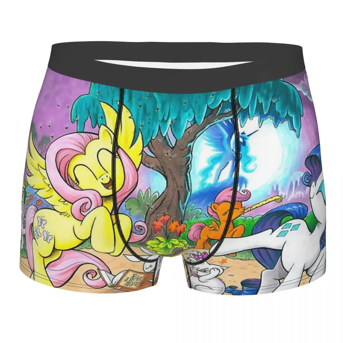 

Трусы-боксеры мужские хлопковые с мультяшным аниме «Мой Маленький Пони»