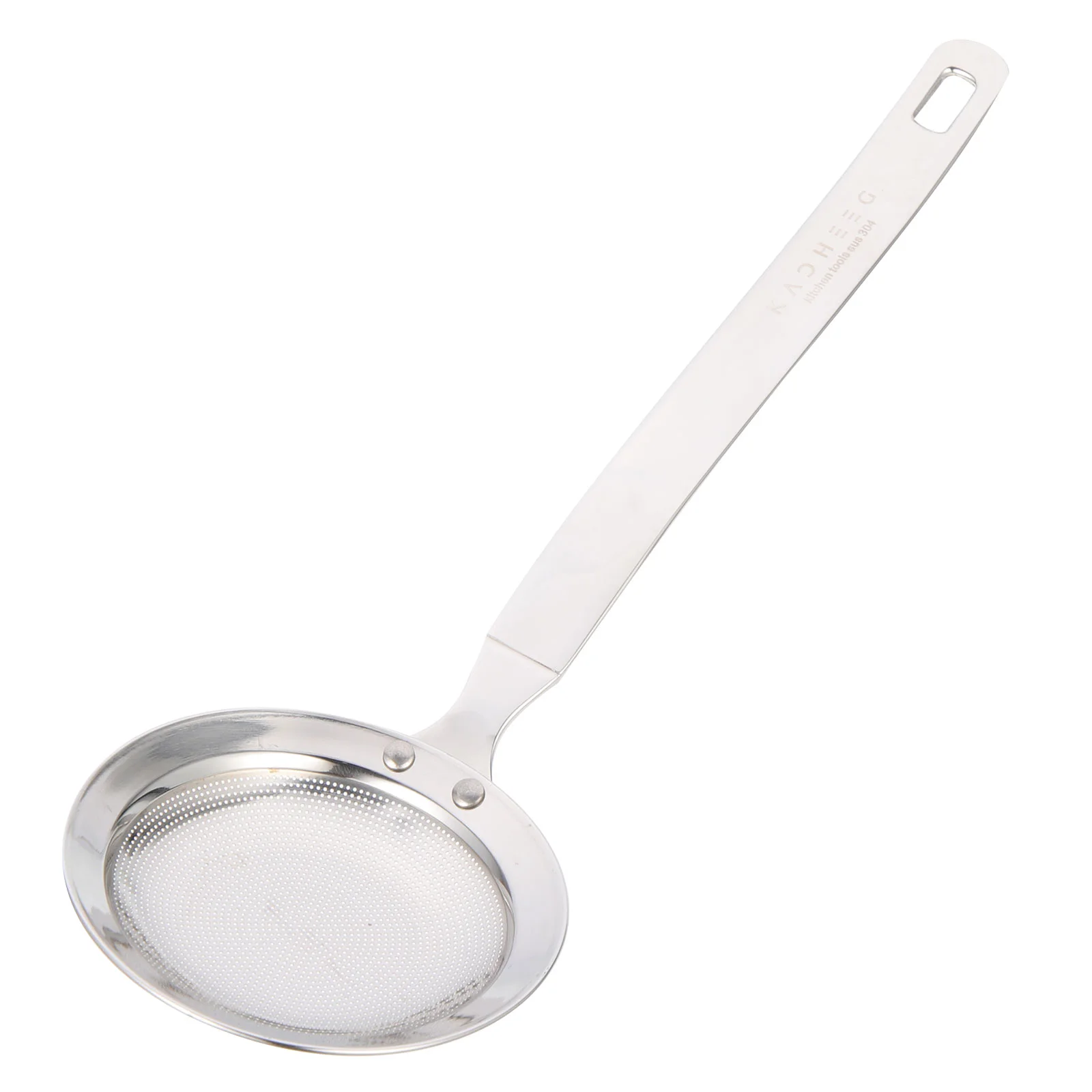 

Strainer Ladle Spoon Skimmer Cooking Oil Soup Serving Kitchen Frying Colander Grease Sauce Fat Professional Mesh Skimming