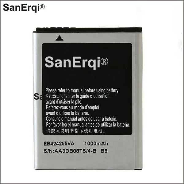 Аккумулятор EB424255VA EB424255VU для SAMSUNG M550,C5530,S3350,S3850,S5220,S5222,M630,R450,R380,R390,SCH-R560,R561