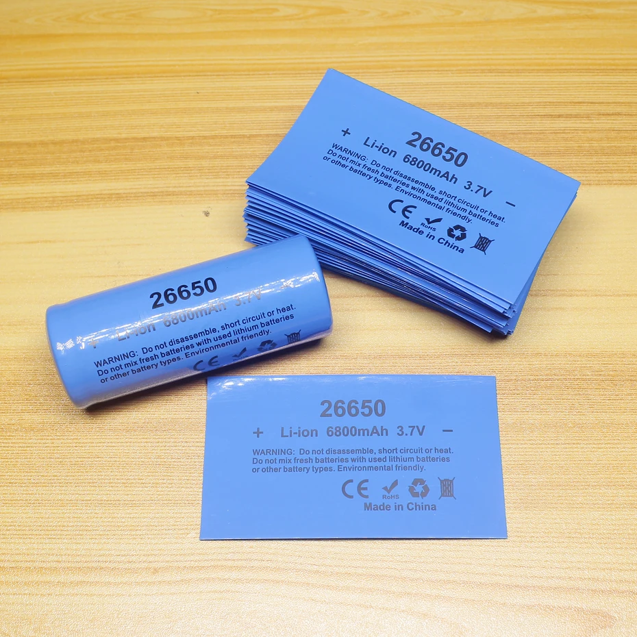 100 шт./партия термоусадочные трубки из ПВХ