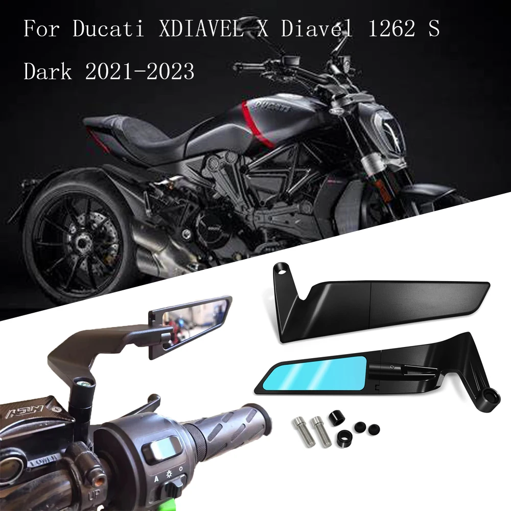 Мотоциклетные аксессуары для Ducati x420el X 420el 1262 S Dark 2021-2023 зеркало заднего вида
