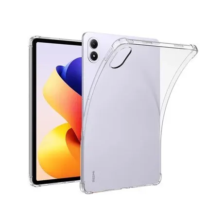 Фото Чехол для Funda Redmi Pad 2 Pro 12,1 дюйма Xiaomi PocoPad/Redmi Pad Pro12.1, прозрачная задняя крышка из ТПУ для планшета с 4 противоударными подушками №5