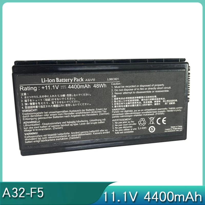 НОВЫЙ A32-F5 11 1 В 4400 Втч аккумулятор для ноутбука ASUS X50V X50VL X59 X59Sr F5 F5V F5RI F5SL F5Sr X50R X50RL X50SL