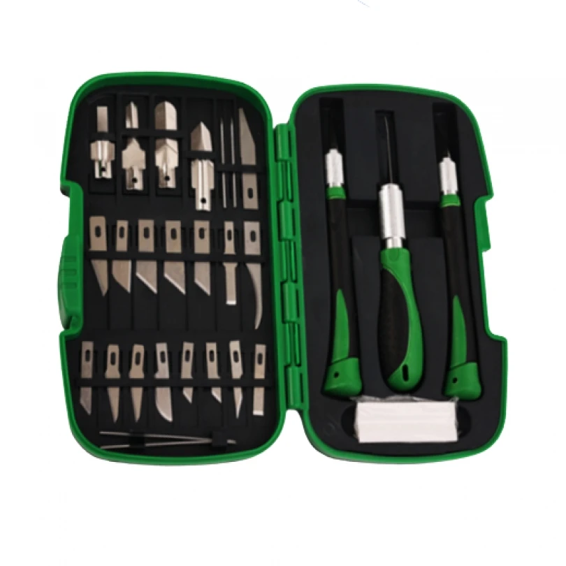 

30pcsMultifunctional Pen Cutter SK5 Wood Carving Chisel Tool Set for Basic Detailed Carving Woodworkers