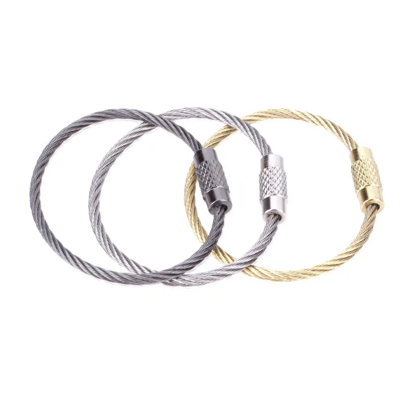 

Metal Hook Key Charm Circle Clasp For Keychain Bag Pendant Hanging Jewelry Craft Accessories Findings