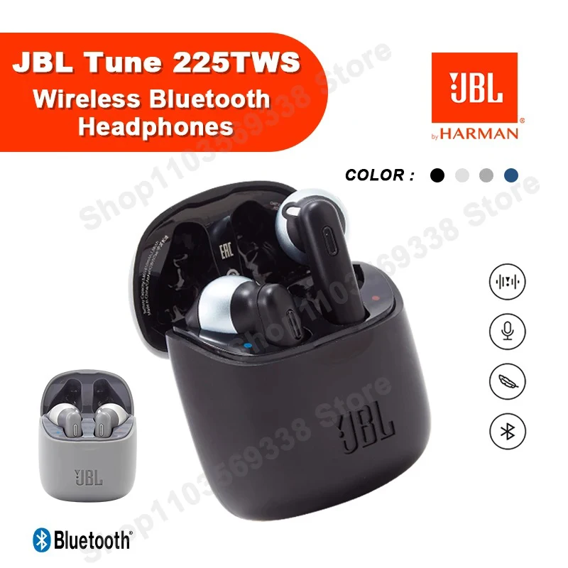 Беспроводные Bluetooth-наушники JBL TUNE 225TWS