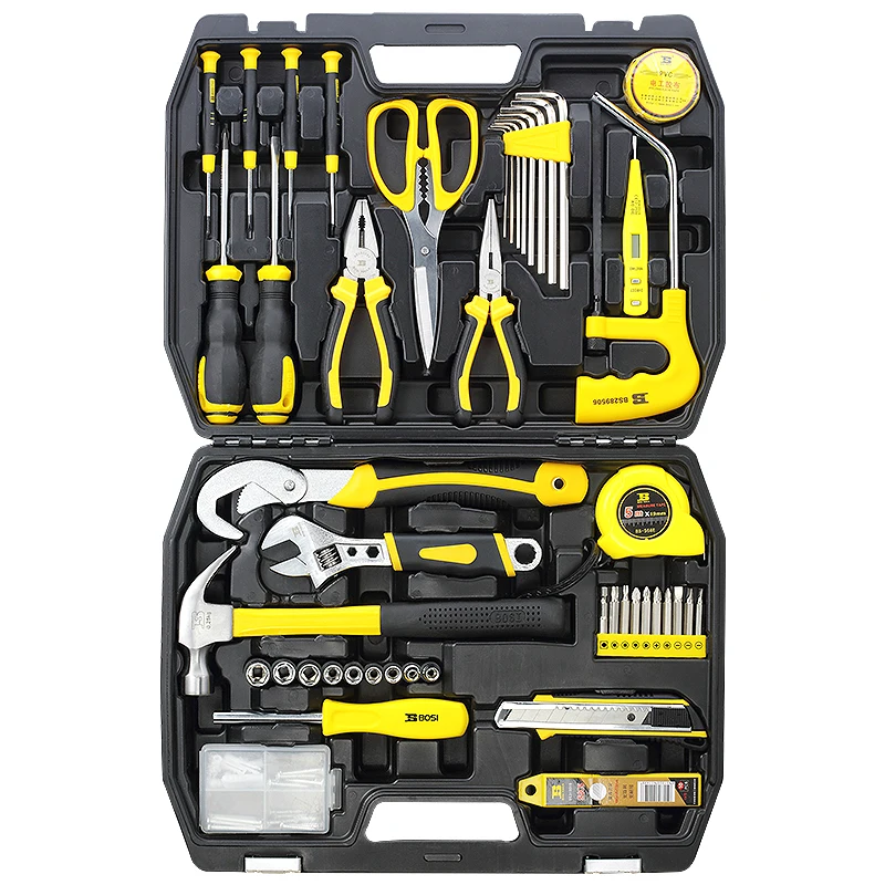 Многофункциональный ящик для инструментов, набор оборудования для домашних профессиональных инструментов, оборудование для технического ...