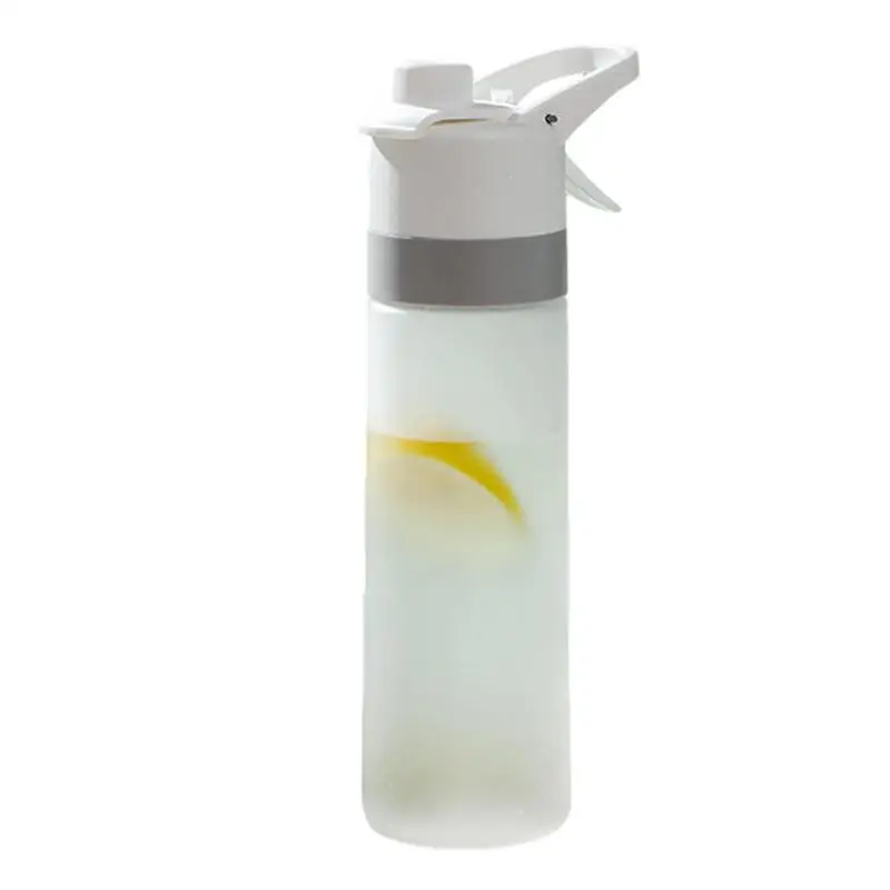 

Mist And Drinking Water Bottle 2-in-1 Water Bottle With Mist Hydration Large Capacity Outdoor Drinking Spray For Yoga Offices