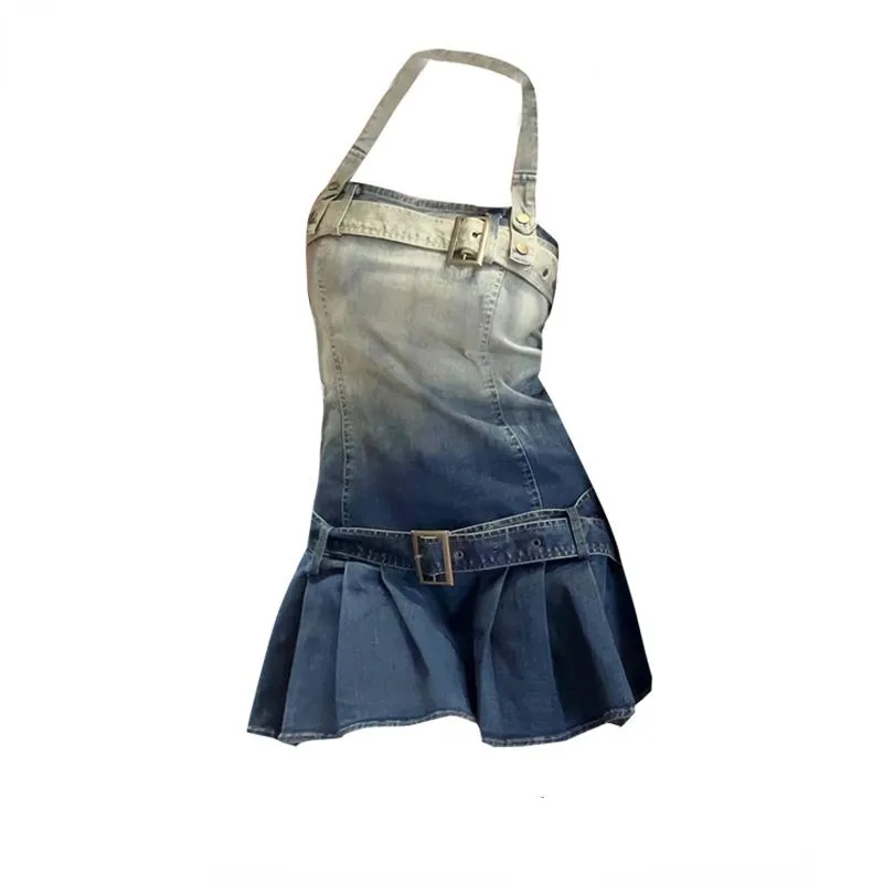 Женское Повседневное платье с градиентом универсальные платья открытыми