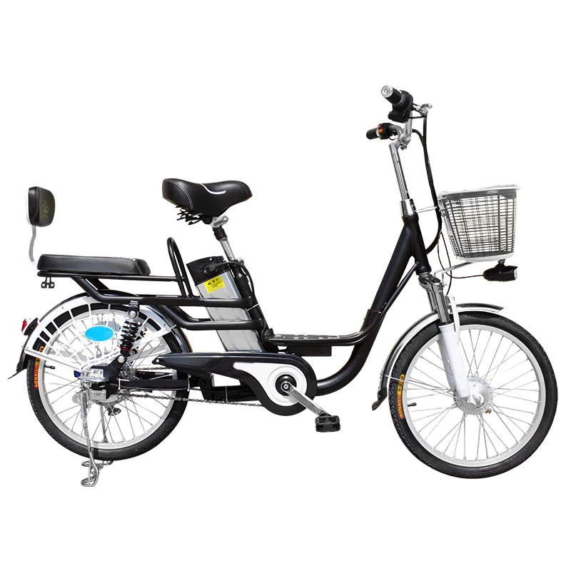 

20 Inch Yilan Princess Spoke Wheel 350w Brushless Gear Motor City Lithium Battery Electric Bicycle