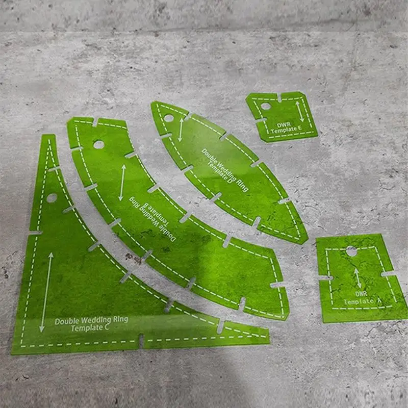 Инструменты для квилтинга многофункциональные акриловые швейные шаблоны линеек