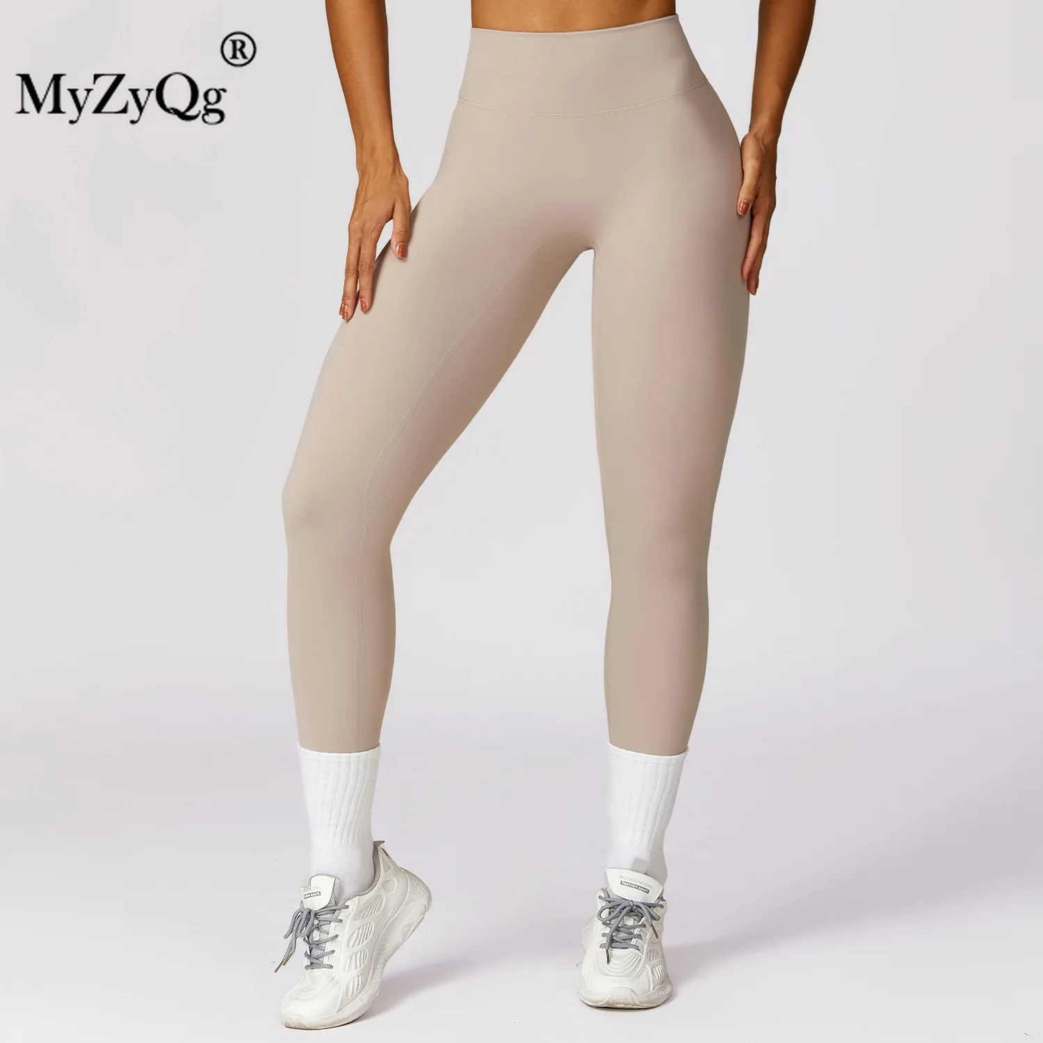 MyZyQg женские быстросохнущие плотные леггинсы для йоги с подтяжкой бедер и высокой