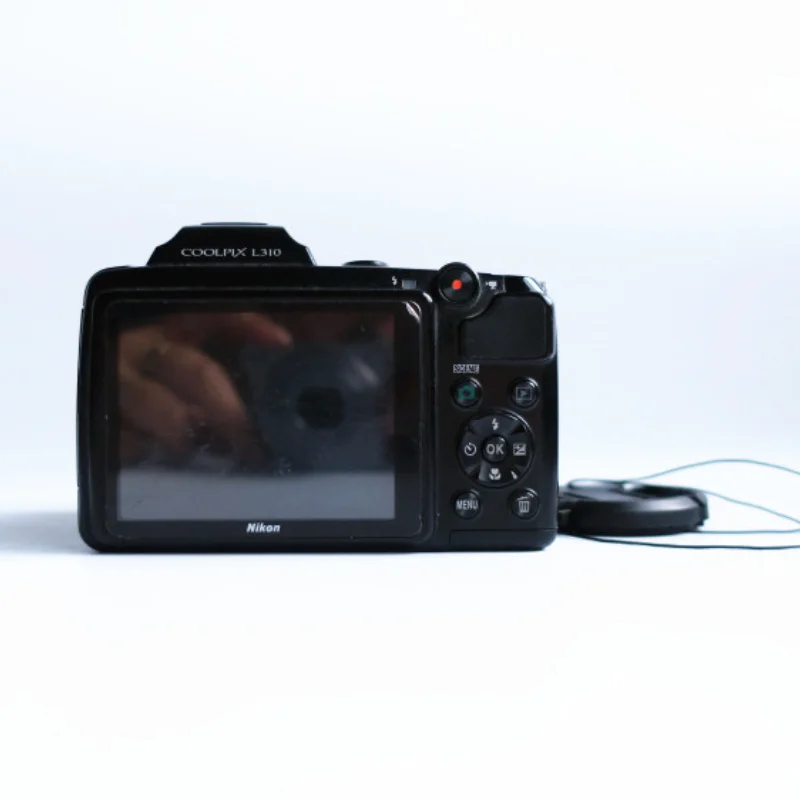 Специальная цена! Подержанная Цифровая камера Nikon Coolpix L310 14 1 МП с 21x оптическим